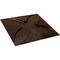 Ekena Millwork 11 7/8in. W x 11 7/8in. H Austin EnduraWall Decorative 3D Wall Panel Covers 0.98 Sq. Ft. WP12X12AUAMB - alternate 4